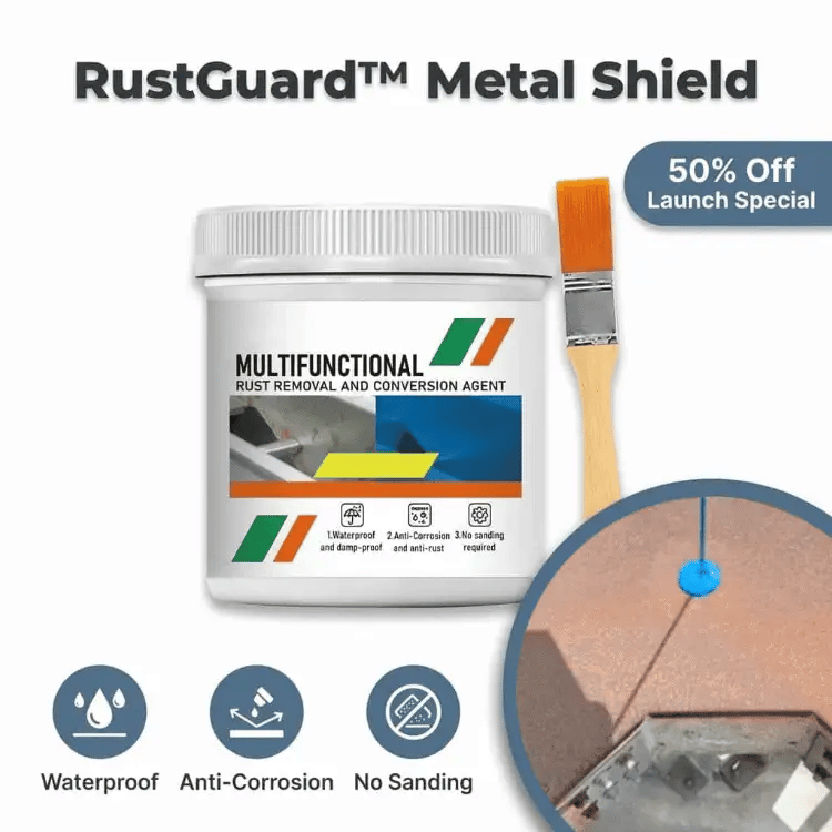 RustGuard™ - Détachant rouille et protecteur de métal