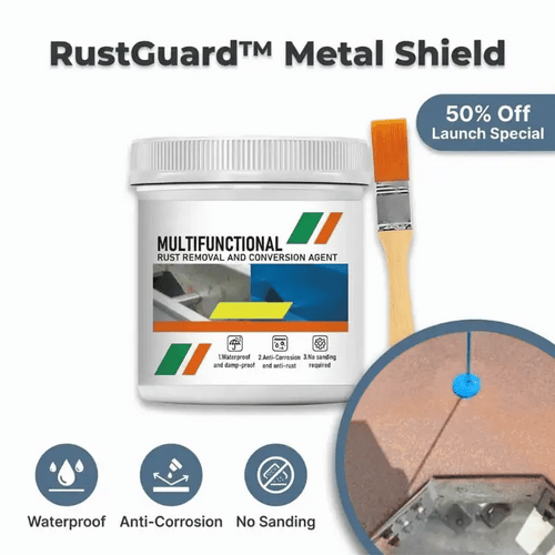 RustGuard™ - Détachant rouille et protecteur de métal