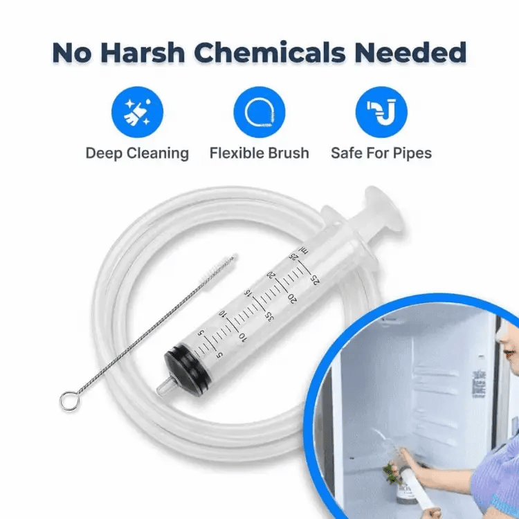 EasyDrain™ - Flexible Brush & Spray for Clog-Free Pipes