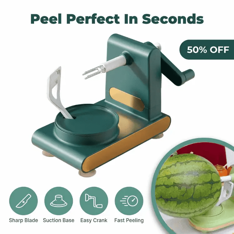 EasyPeel™ - Effortless and precise fruit peeling