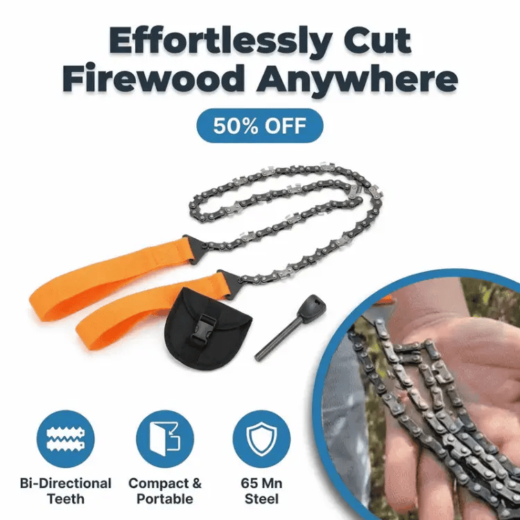 SawBlaze™ - Ultra-Portable Steel Saw for Camping and Survival