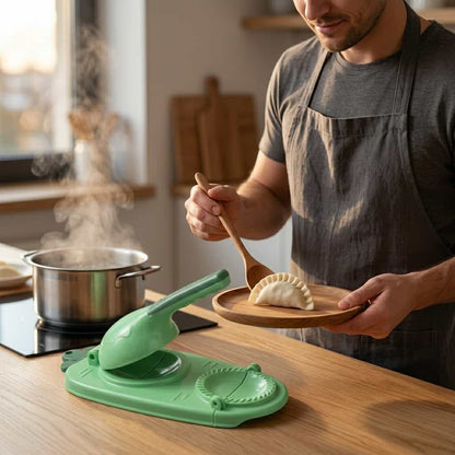 Quick Dumpling Press Tool - Create Perfect Homemade Dumplings In Seconds