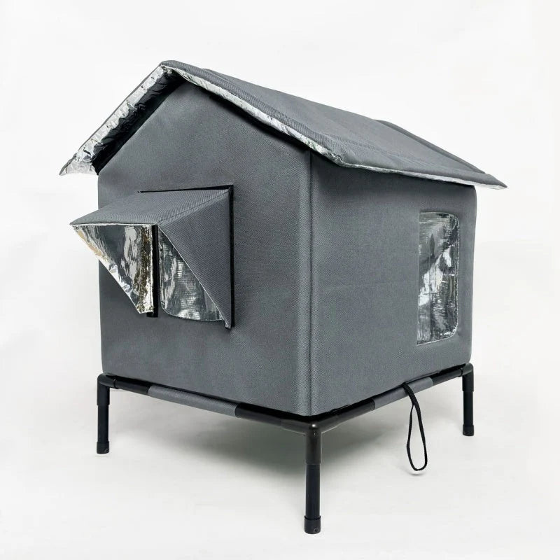 SafeCabin™ - Weatherproof outdoor shelter for cats