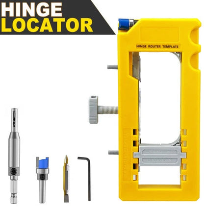 HingeGuide™ - Adjustable hinge routing template for perfect door installation