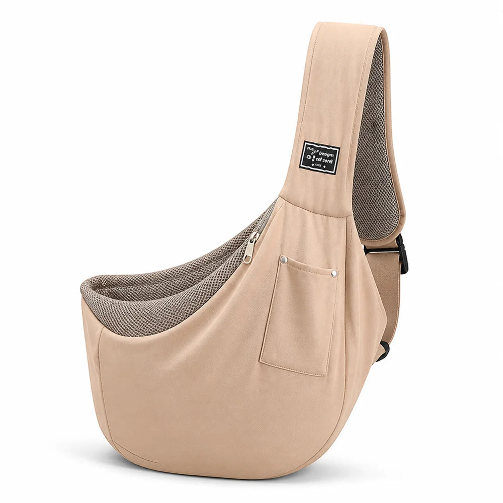 SoftSling™ - Ventilated Mesh and Padded Dog Sling Carrier