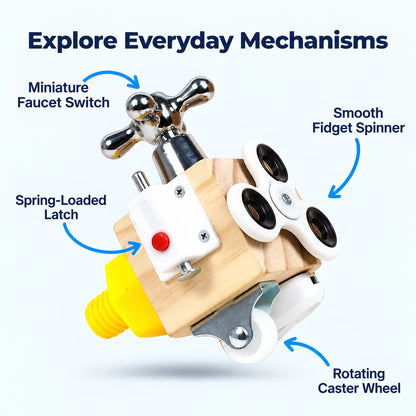 SmartCube™ - Screen-Free Developmental Activity Toy for Travel