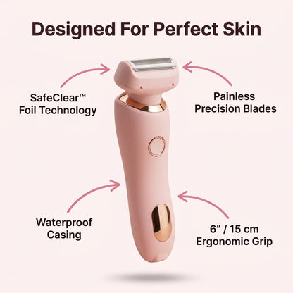 SafeClear™ - Painless and irritation free hair removal for silky smooth skin