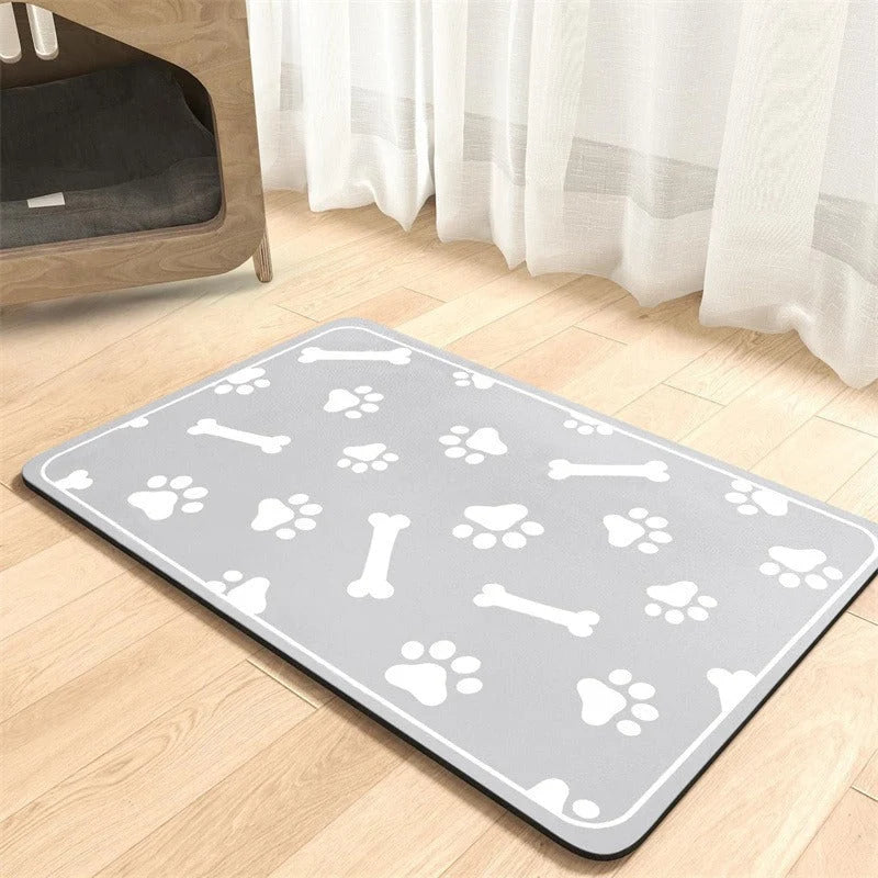NeatMat™ - Absorbent diatomaceous earth pet feeding mat