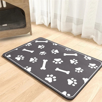 NeatMat™ - Absorbent diatomaceous earth pet feeding mat