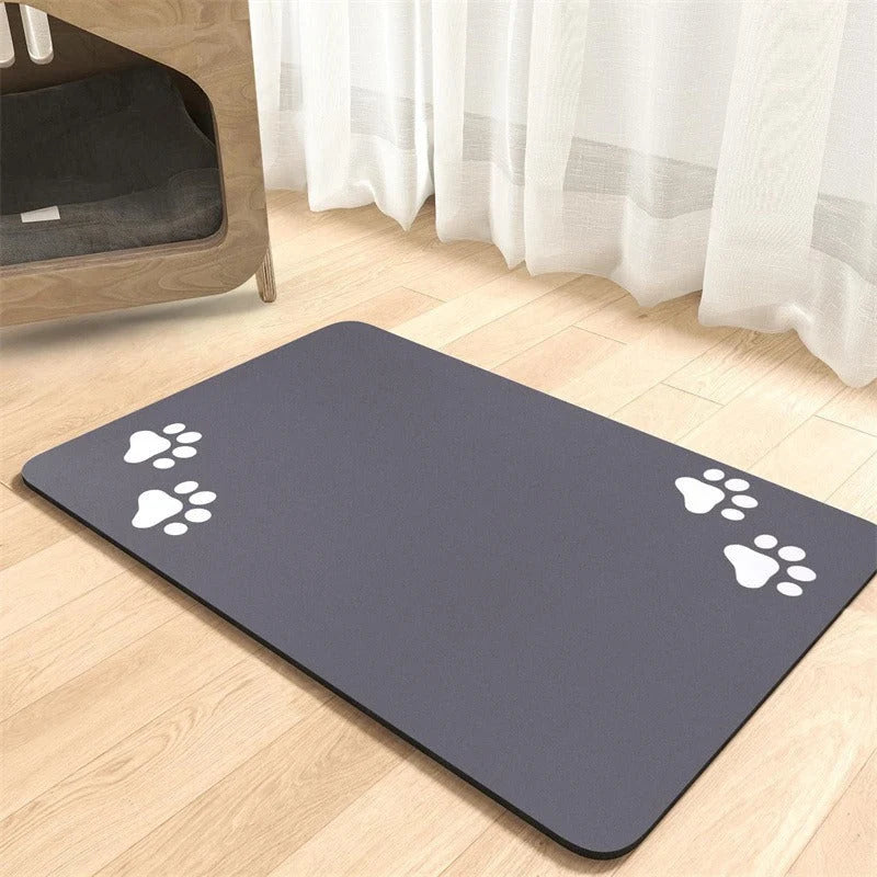 NeatMat™ - Absorbent diatomaceous earth pet feeding mat