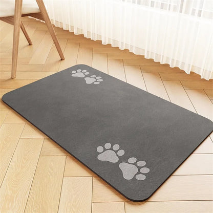 NeatMat™ - Absorbent diatomaceous earth pet feeding mat