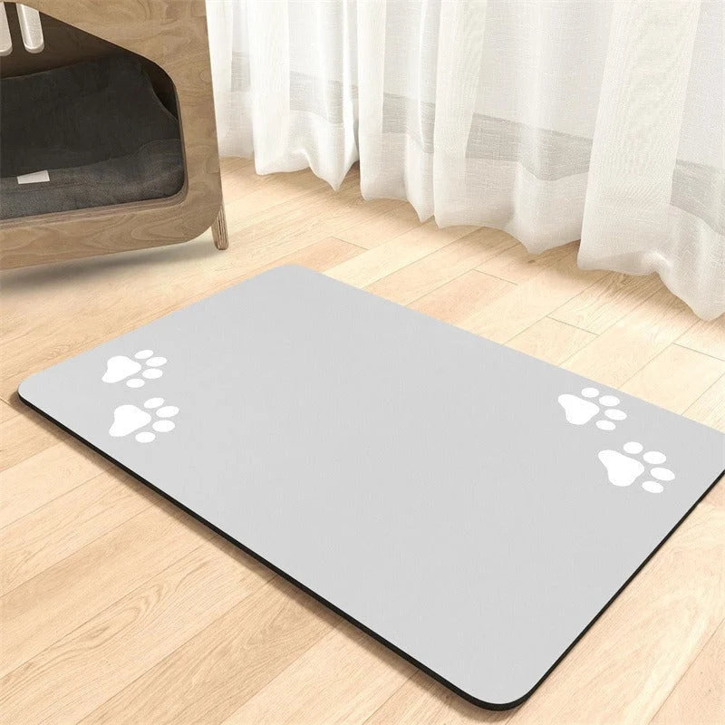 NeatMat™ - Absorbent diatomaceous earth pet feeding mat