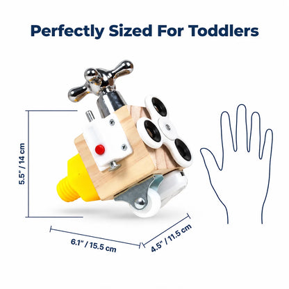 SmartCube™ - Screen-Free Developmental Activity Toy for Travel